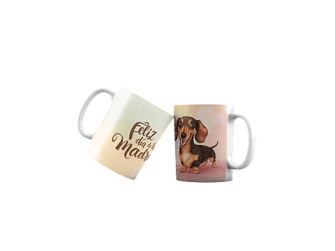 Taza Día de la madre dachshund 