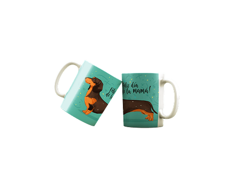 Taza Día de la madre dachshund