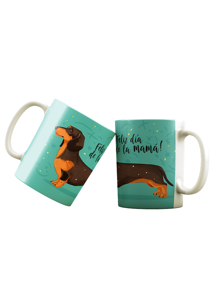 Taza Día de la madre dachshund 1