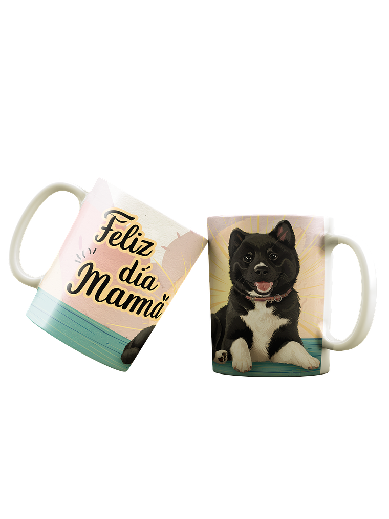Taza Día de la madre Akita 1
