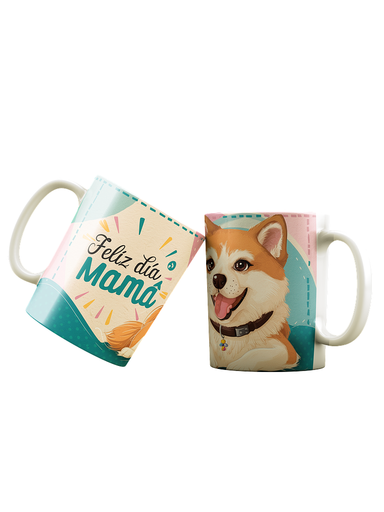 Taza Día de la madre Akita 1