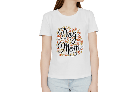 Polera día de la madre dog mom