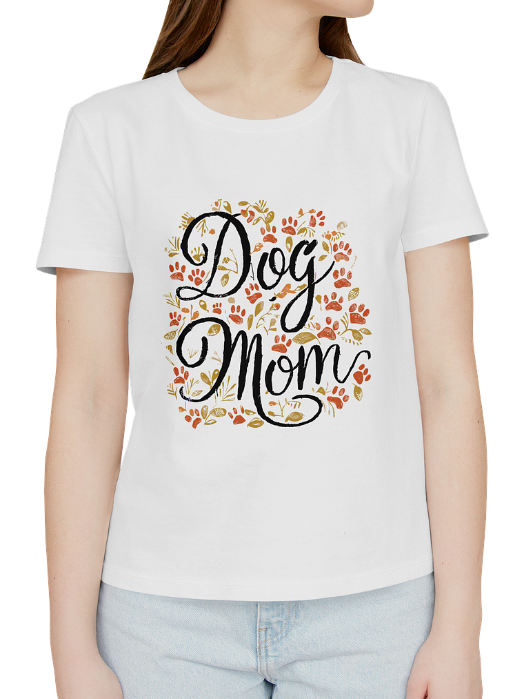 Polera día de la madre dog mom 1