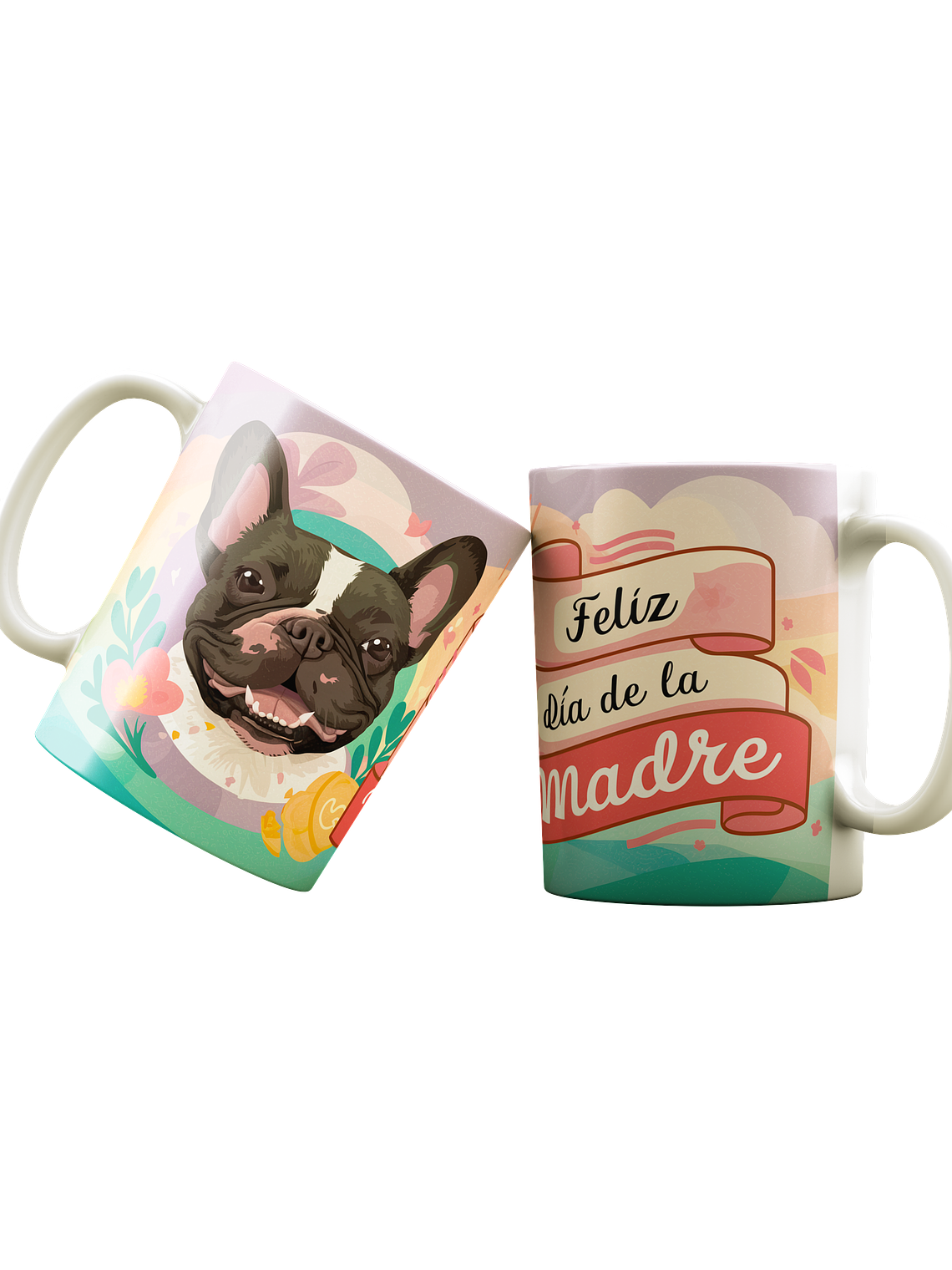 Taza Día de la madre Bulldog francés 1
