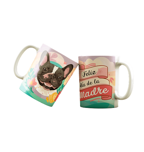 Taza Día de la madre Bulldog francés