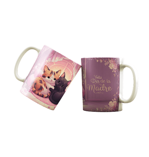 Taza Día de la madre gato