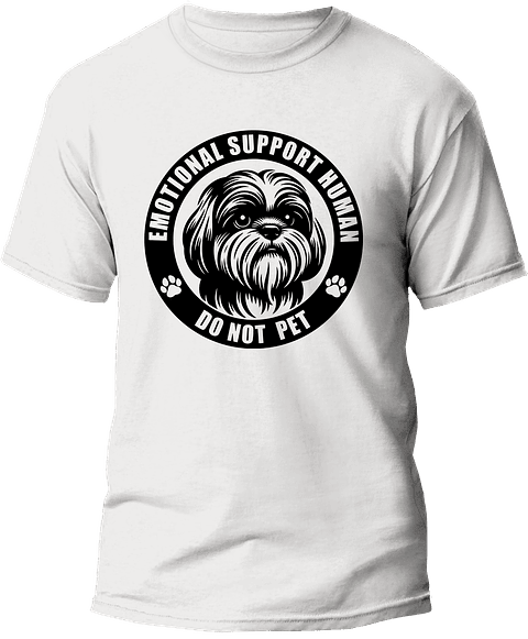 Polera Emotional Support Human Shih Tzu