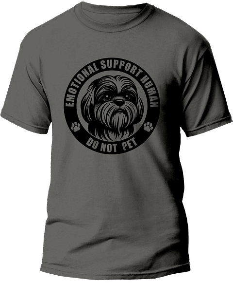 Polera Emotional Support Human Shih Tzu