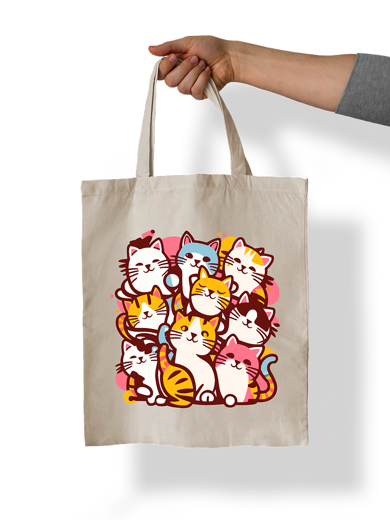 Totebag de gatos 1