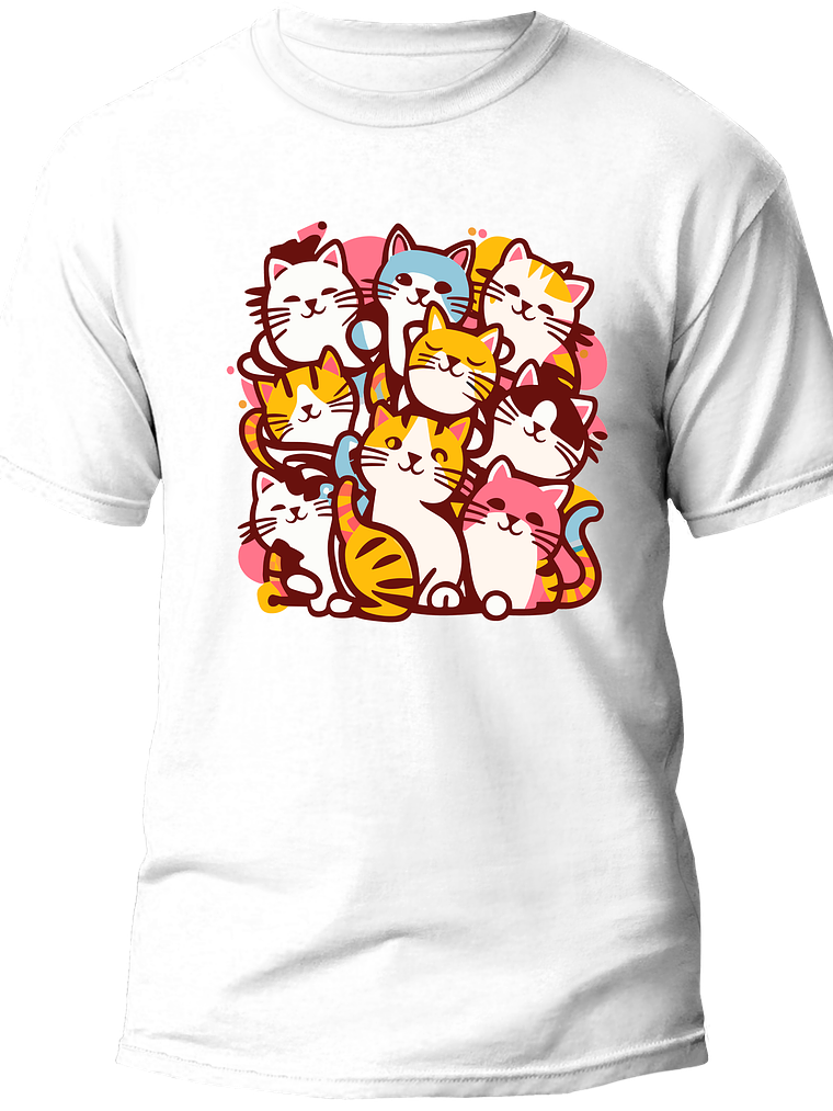 Polera de gatos 1