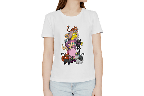 Eleanor Abernathy (loca de los gatos) - Los Simpsons