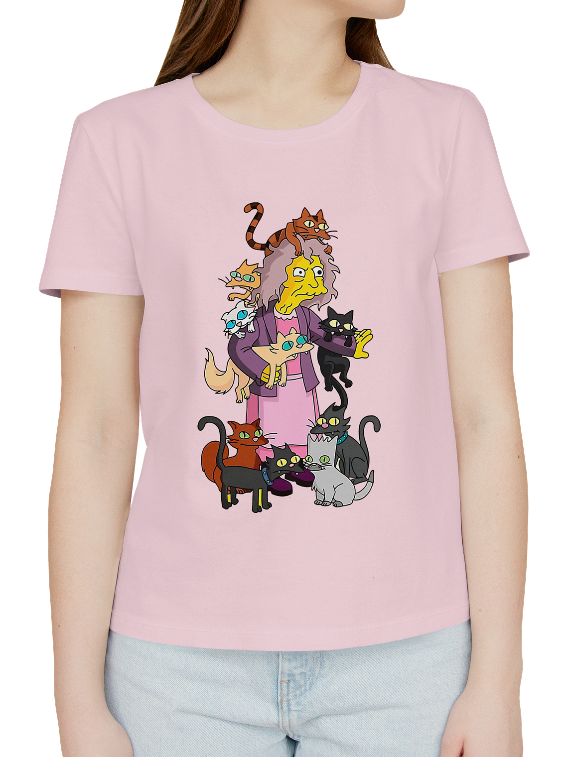 Eleanor Abernathy (loca de los gatos) - Los Simpsons 3