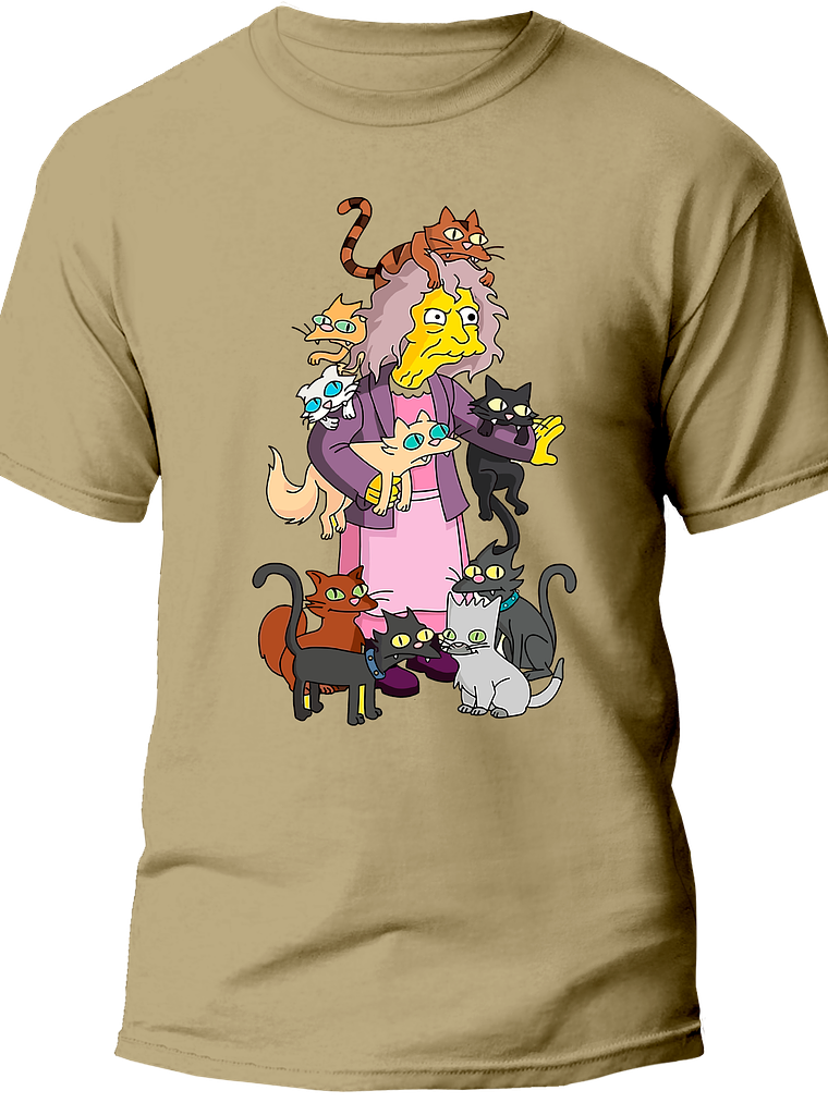 Eleanor Abernathy (loca de los gatos) - Los Simpsons 2