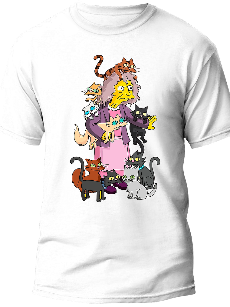 Eleanor Abernathy (loca de los gatos) - Los Simpsons 1