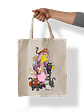 Totebag Eleanor Abernathy (loca de los gatos) - Los Simpsons - Miniatura 1