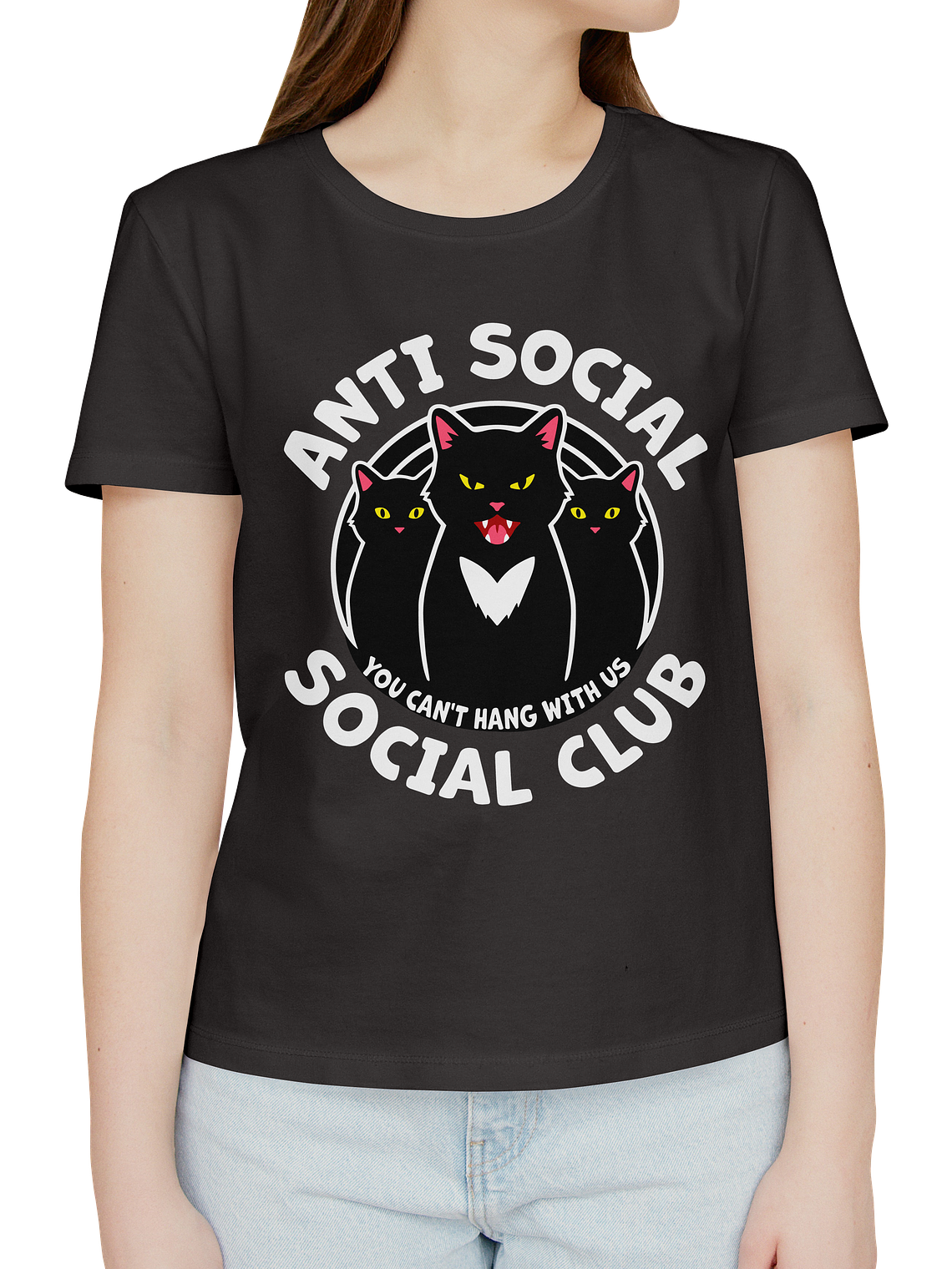 Anti-social social club cat 1