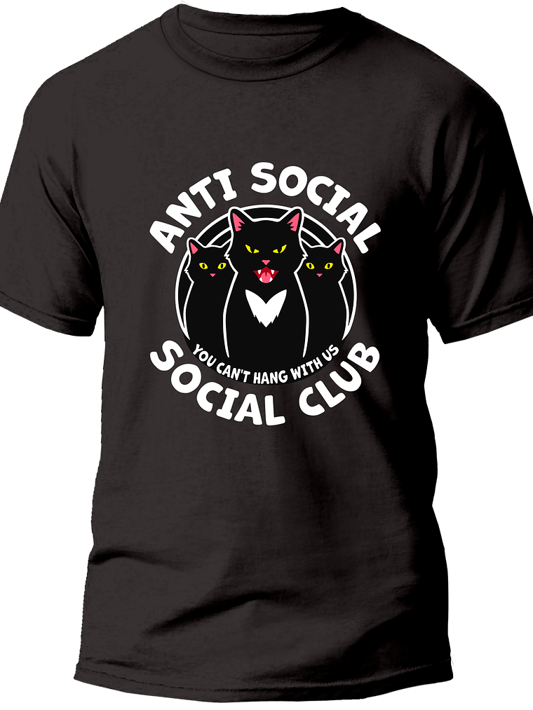 Anti-social social club cat 1