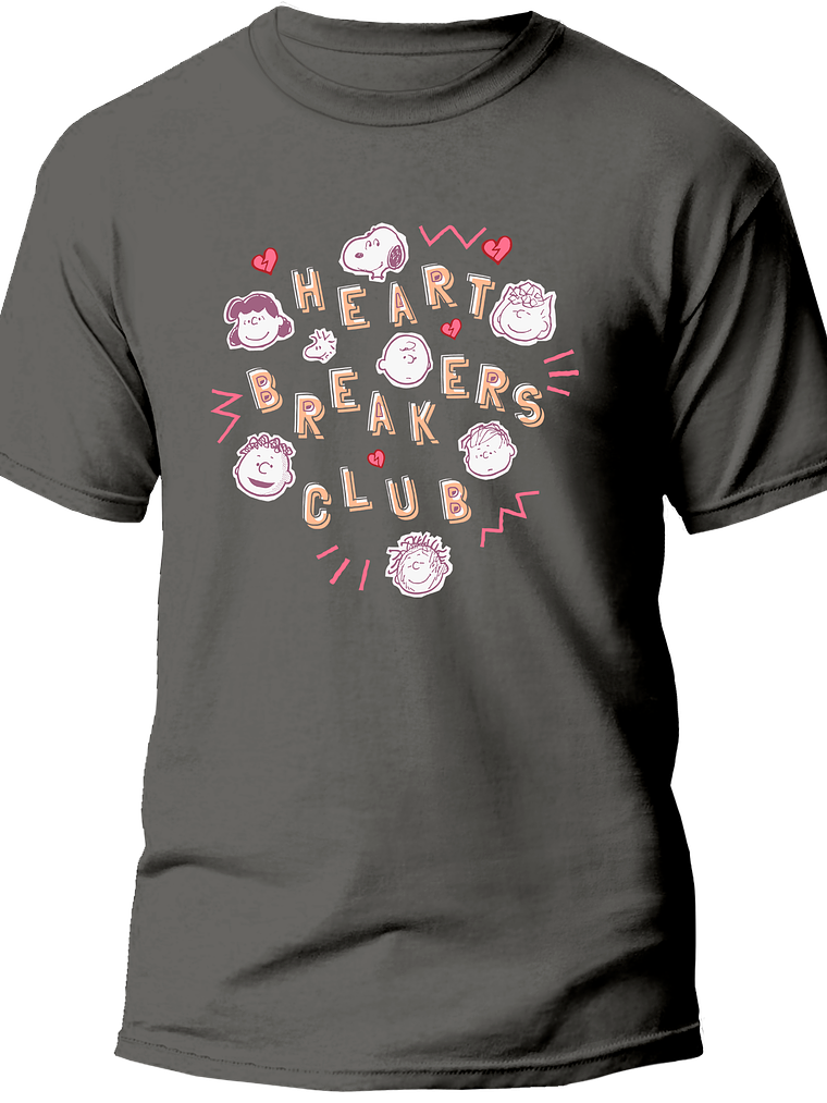 Polera Snoopy Heartbreakers Club (Club de rompecorazones) 4