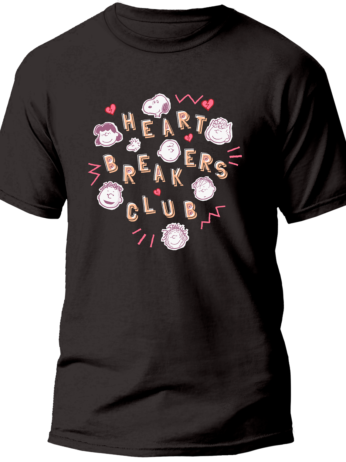 Polera Snoopy Heartbreakers Club (Club de rompecorazones) 1