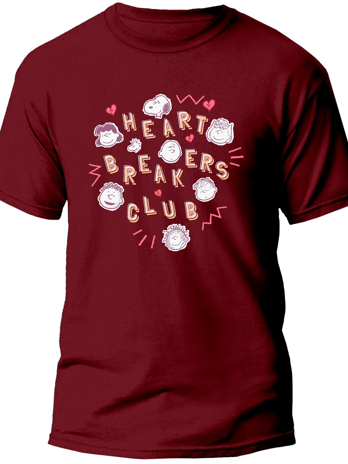 Polera Snoopy Heartbreakers Club (Club de rompecorazones) 2