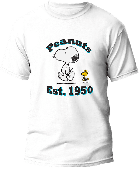Polera Snoopy 1950