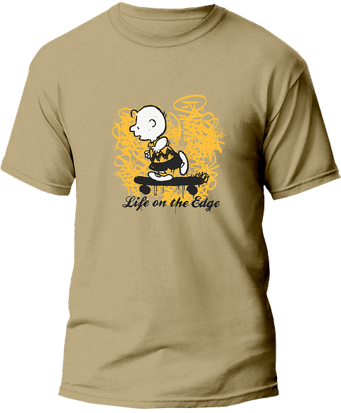 Polera Snoopy Life on the edge