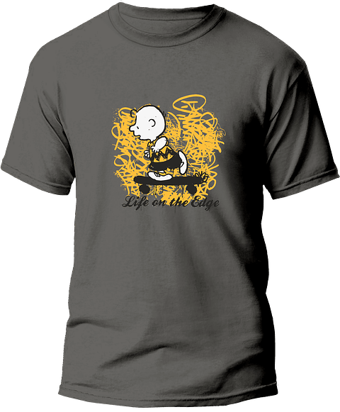 Polera Snoopy Life on the edge