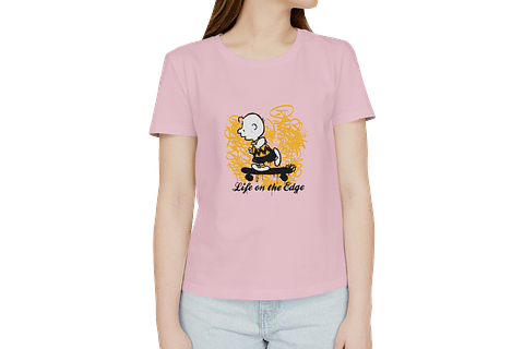 Polera Snoopy Life on the edge