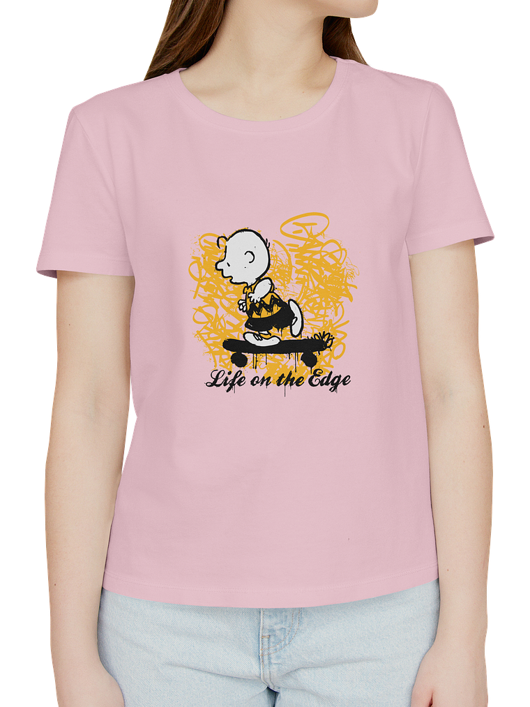 Polera Snoopy Life on the edge 2
