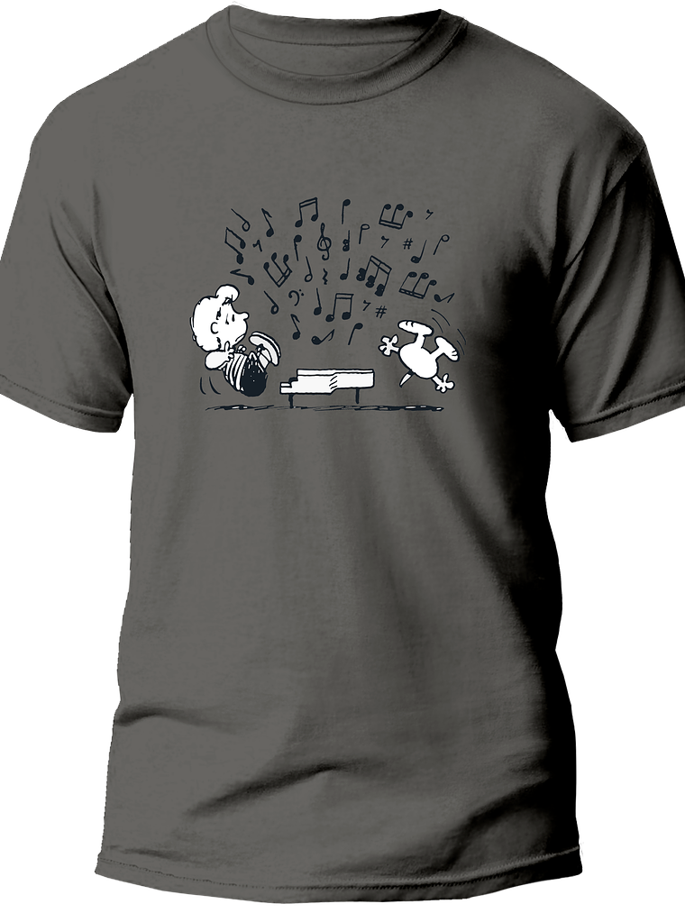 Polera Snoopy piano 3