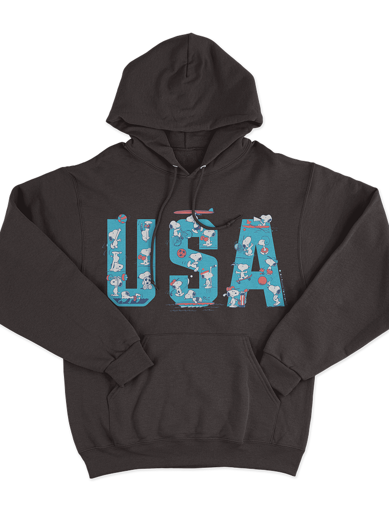 Polerón Snoopy USA 2