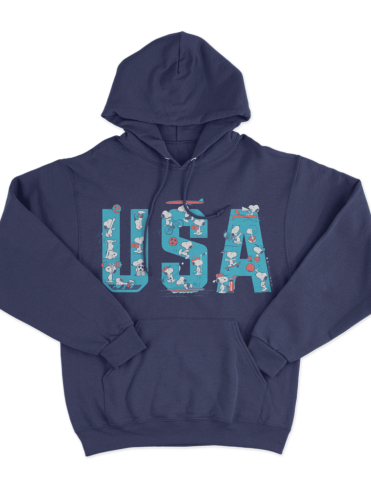 Polerón Snoopy USA 3