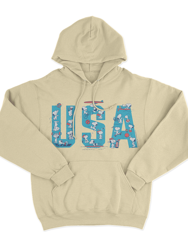 Polerón Snoopy USA 4