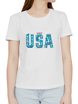 Polera Snoopy USA