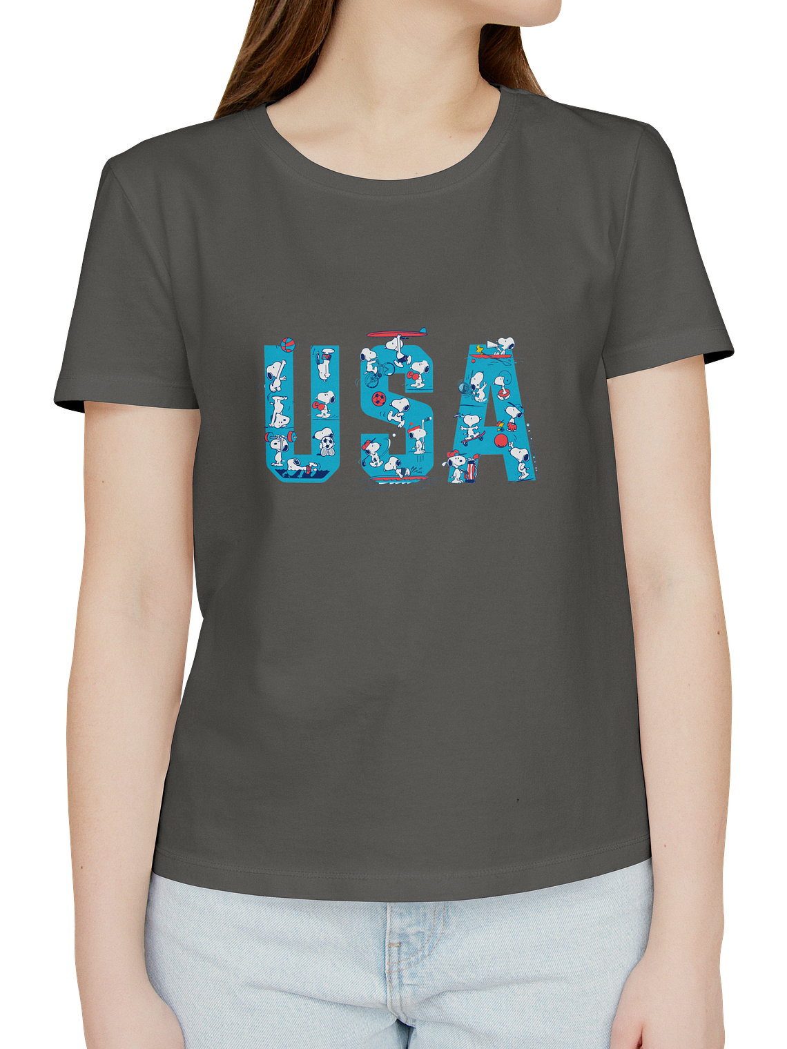 Polera Snoopy USA 2