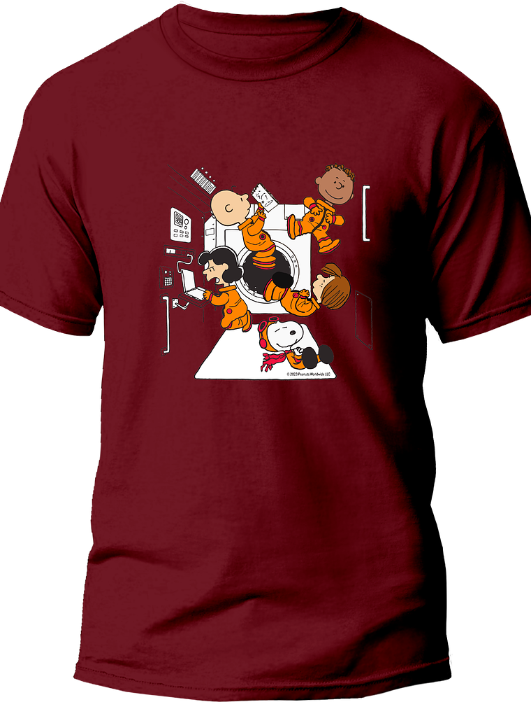 Polera Snoopy astronautas 3