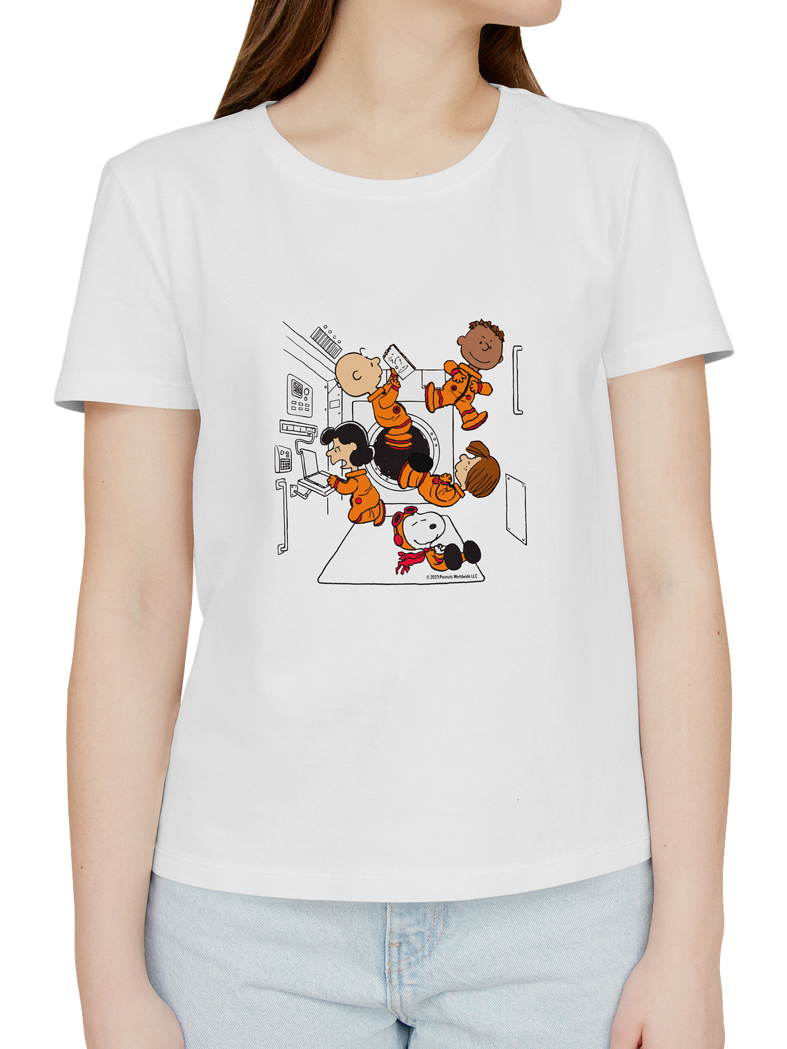 Polera Snoopy astronautas 1