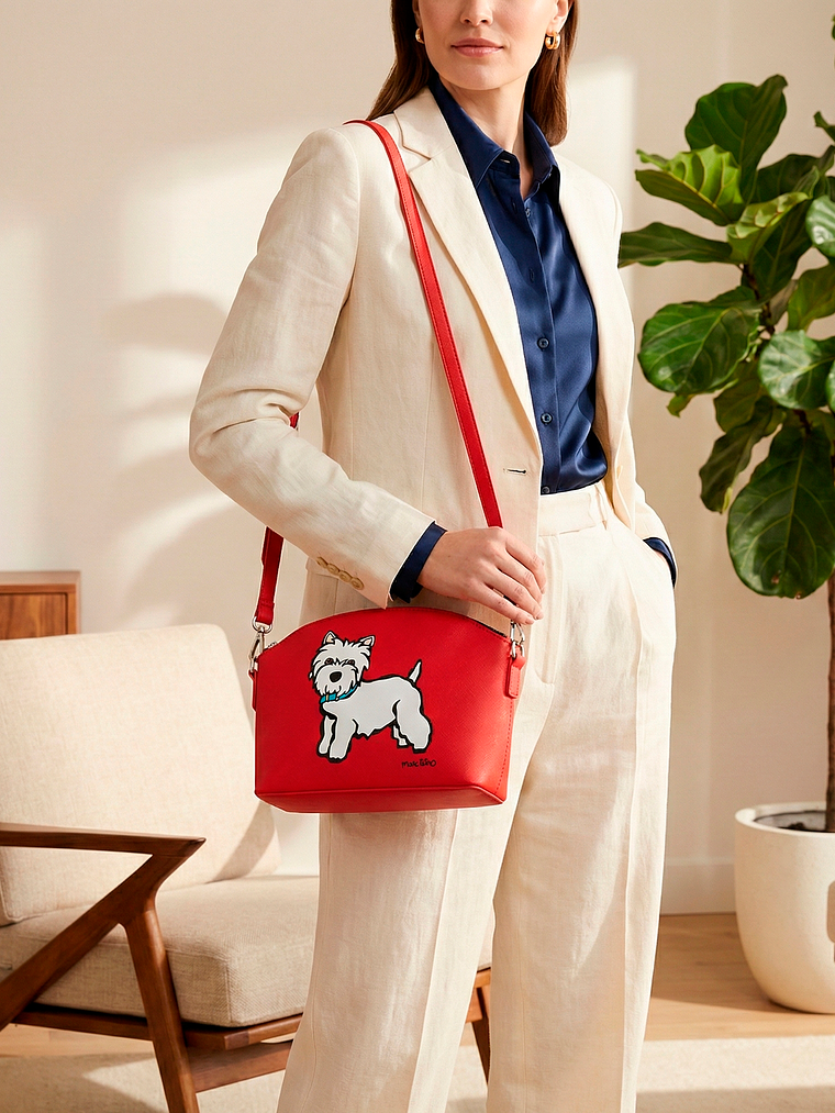 Cartera Roja Marc Tetro 