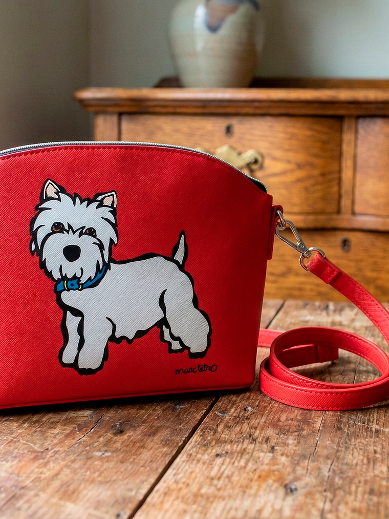 Cartera Roja Marc Tetro 