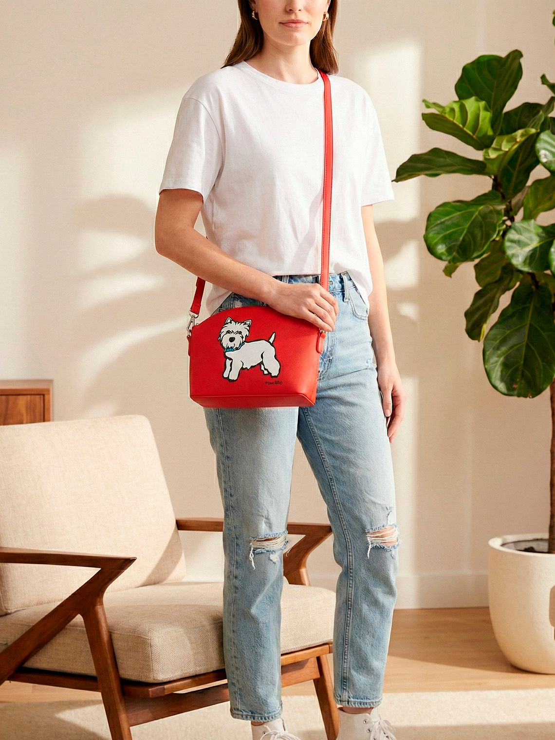 Cartera Roja Marc Tetro 