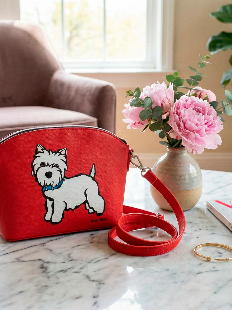 Cartera Roja Marc Tetro 