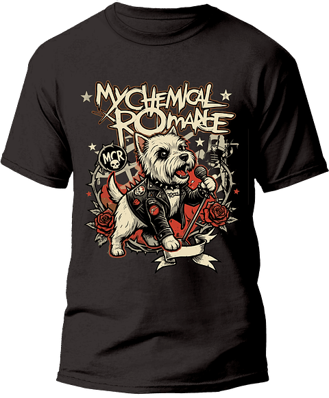 Polera The Black Parade My Chemical Romance Westie 