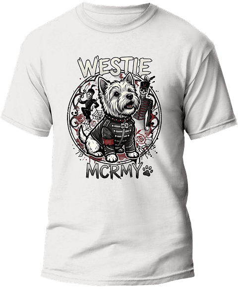 Polera The Black Parade My Chemical Romance Westie