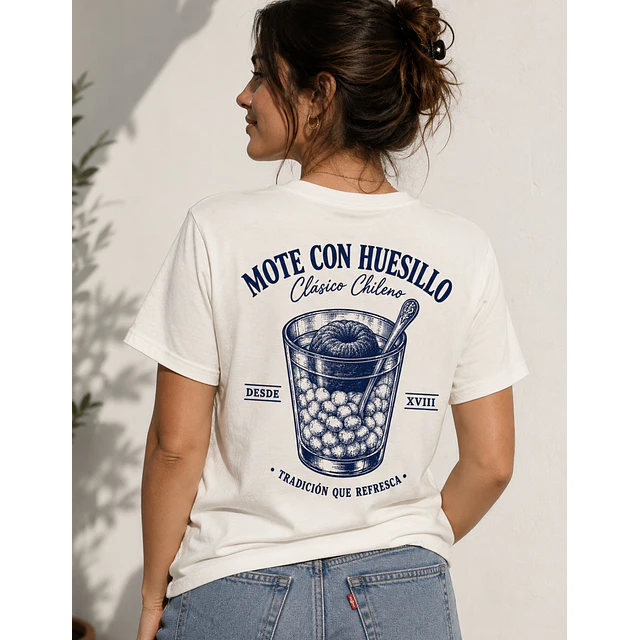 Polera Mote con huesillo 1