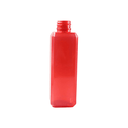 BOTELLA PET COL 100ML MOD 0063 ROJO 20/410 - BOT0046