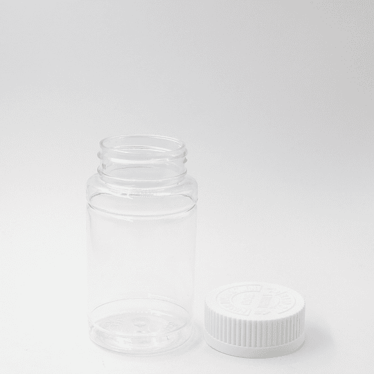 10x FRASCO PET SEG 100ML TRANS T/BLAN FRC1012