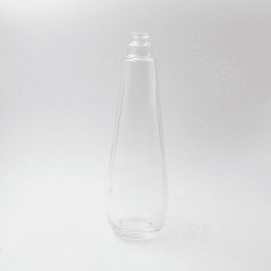 10x BOTELLA VIDRIO CONICA GRIM 110ML TRANS 15MM BOV3006