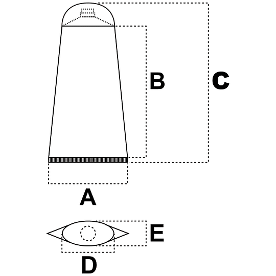 10x POMO TAPA 100ML TRANS ARENTE POM1021