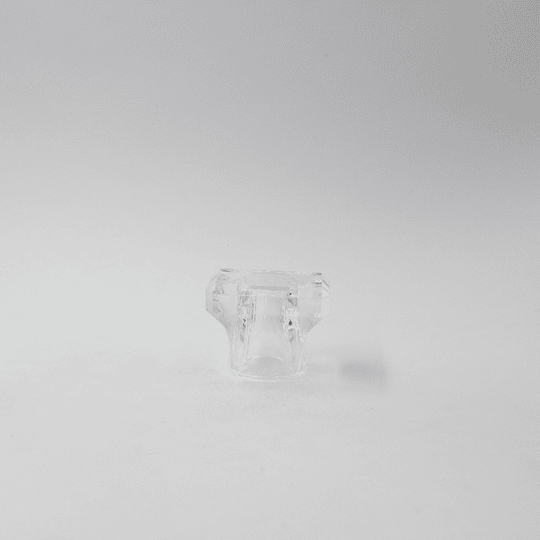 10x TAPA ENGRIMPAR 15MM RECTANGULAR TRANS TAP1093