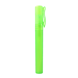 10x FRASCO PERFUMERO LAPIZ 10ML VERDE FLP1009